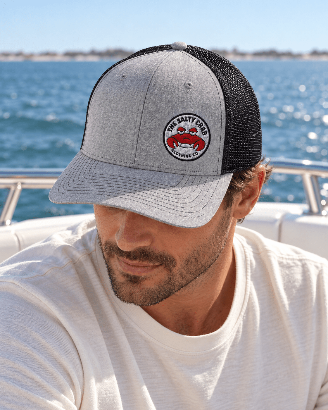 The Classic Salty Crab Trucker Hat - The Salty Crab Clothing Co