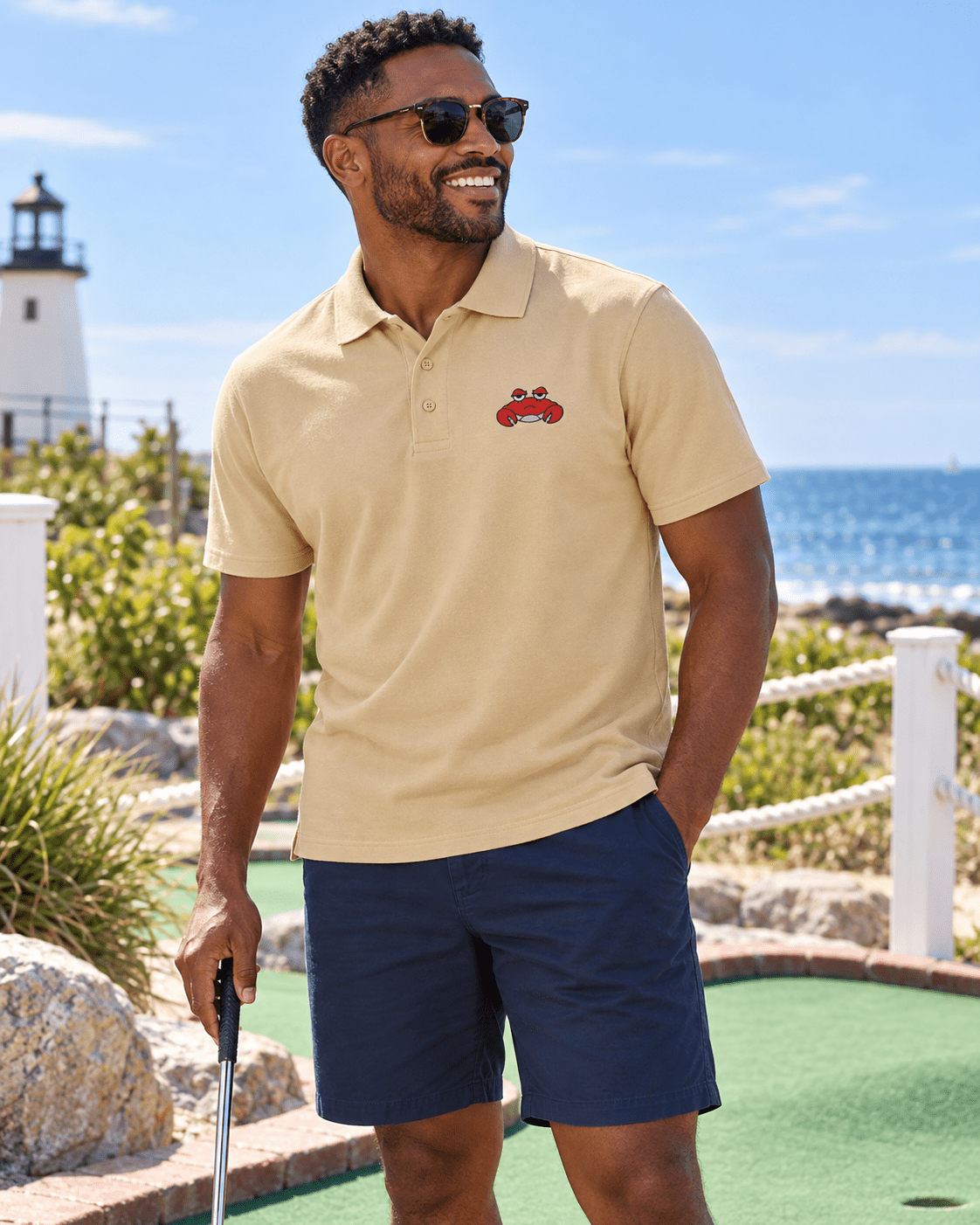 The Salty Crab Polo - The Salty Crab Clothing Co
