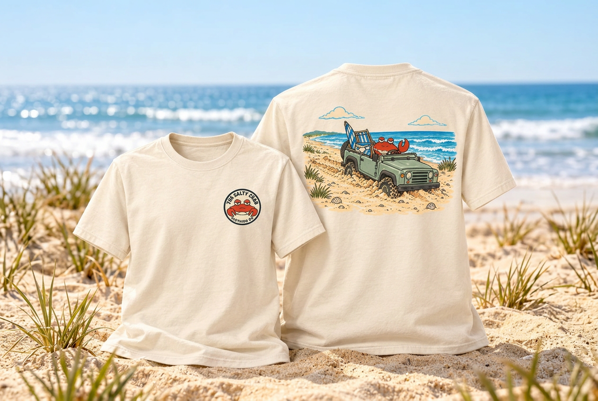 Brightened Salty Crab beach image