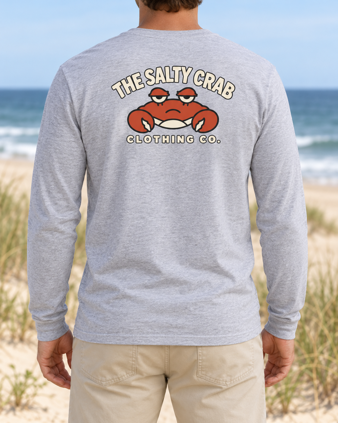 The Classic Salty Crab Long Sleeve Shirt