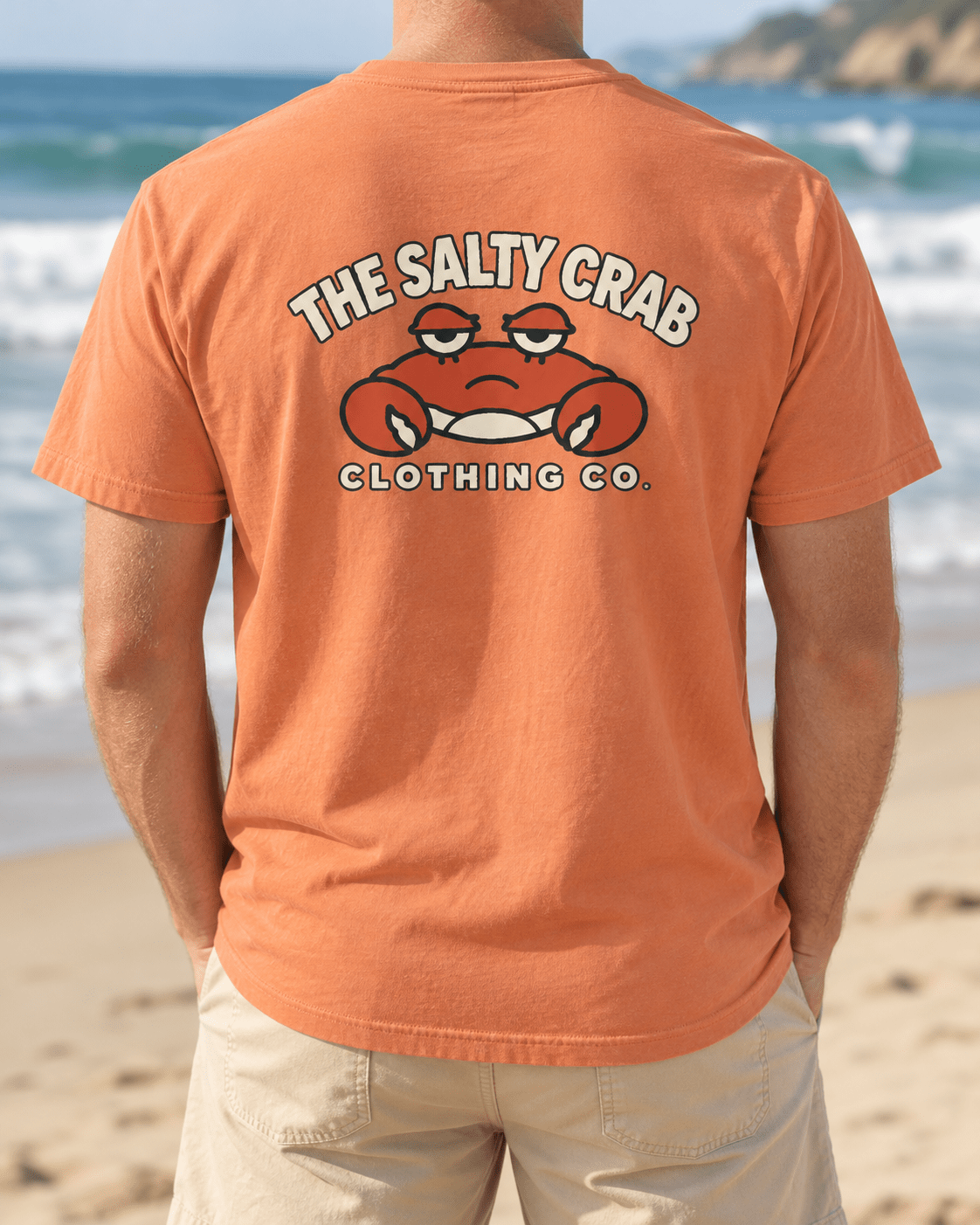 The Classic Salty Crab T-Shirt - The Salty Crab Clothing Co