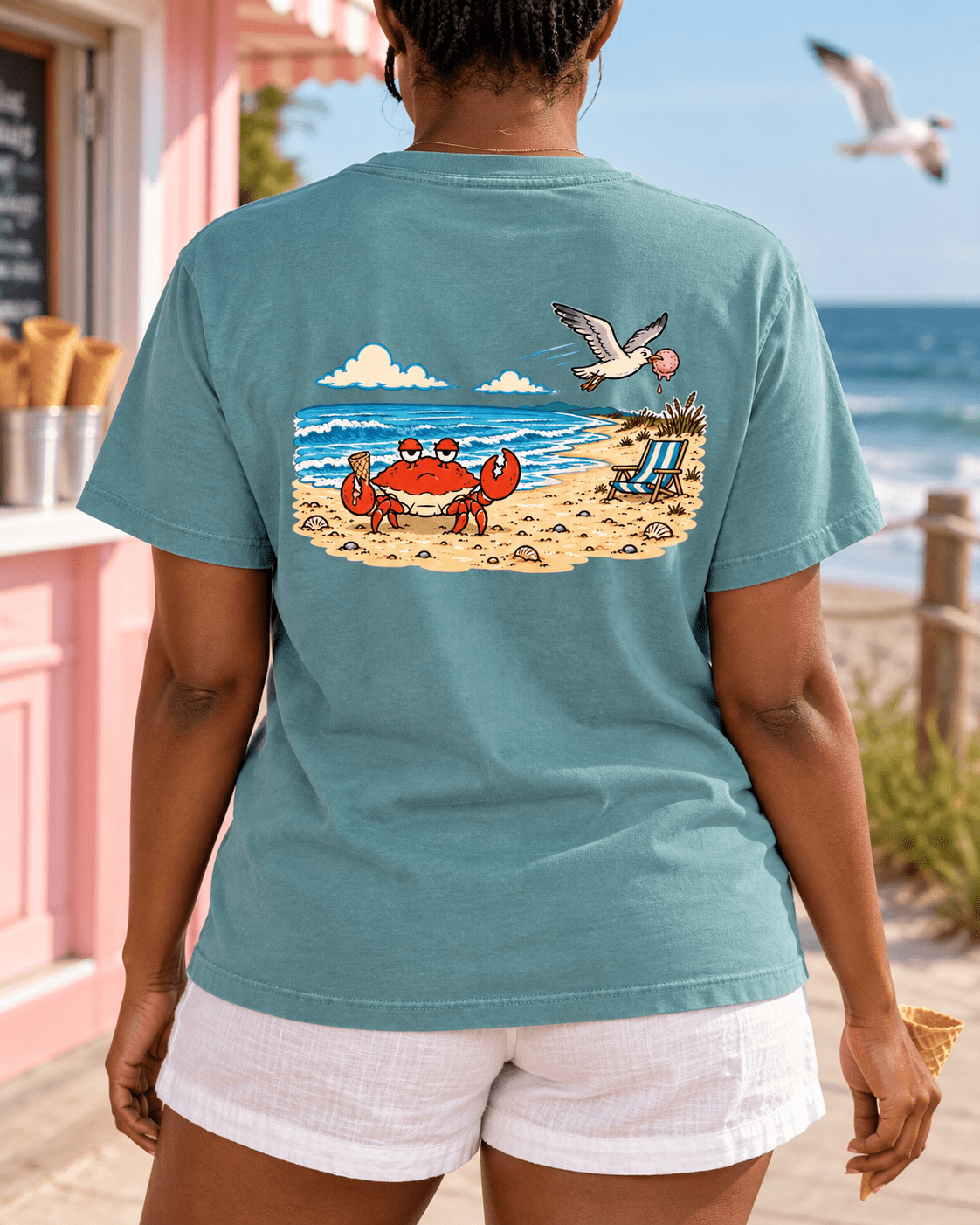 Cone Alone T-Shirt - The Salty Crab Clothing Co