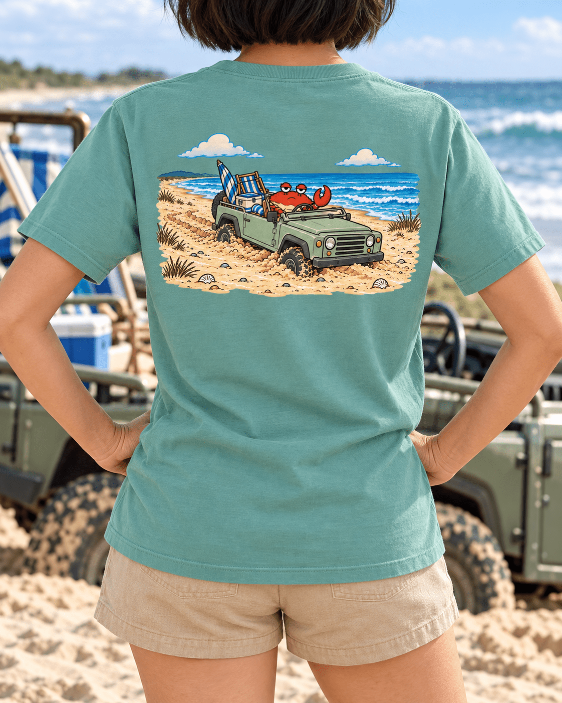 Going Nowhere Fast T-Shirt - The Salty Crab Clothing Co